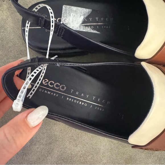 NWT ECCO Modtray Water Resistant Slingback Penny Loafer Sz 37 ( US 6-6,5) - Picture 10 of 12